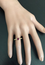 Load image into Gallery viewer, 0.80 Carats Exquisite Natural Ruby 14K Solid Yellow Gold Ring