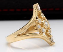 Load image into Gallery viewer, Splendid 1.00 Carat Natural Diamond 14K Solid Yellow Gold Ring